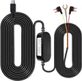 Mini USB Port Dash Cam Hardwire Kit for 24H Parking Monitor/Time-Lapse Recording Converts 12V-24V to 5V/2.5A Car Dash Camera Charger Low Voltage Protection, 320cm Cable Kit