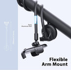 Phone Holder - 14-Inch Long Arm Windshield Car Cell Phone Holder Anti-Shake Stabilizer Automobile Mount for iPhone Android Smartphones