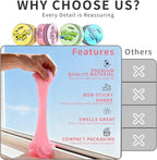 Car Cleaning Gel（4 Packs） Dust Cleaning Putty Universal Car Interior Cleaner Keyboard Dust Remover Car Slime Gifts for Men Women Girl