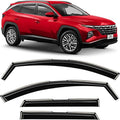 Voron Glass in-Channel Extra Durable Rain Guards for Hyundai Tucson 2022-2026, Window Deflectors, Vent Window Visors, 4 Pieces - 200681