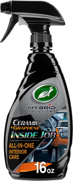 Hybrid Solutions Inside Job, All Purpose Ceramic Interior Car Cleaner and Protectant, Cleans, Deodorizes and Protects Leather Car Seats, Vinyl, Rubber, and Plastic, 16 fl oz (Pack of 1)