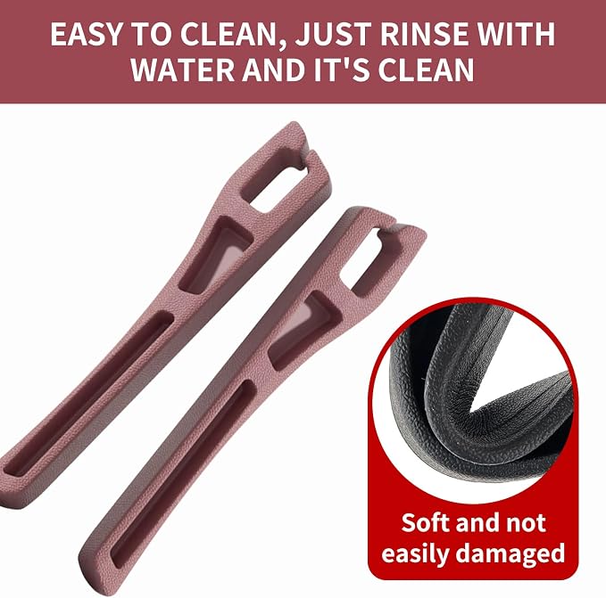 2PCS Car Seat Gap Filler Organizer,Multifunctional Car Gap Filler Organizer Storages Function,Universal Console Catcher Between Seats Cars Interior Accessories (Red)