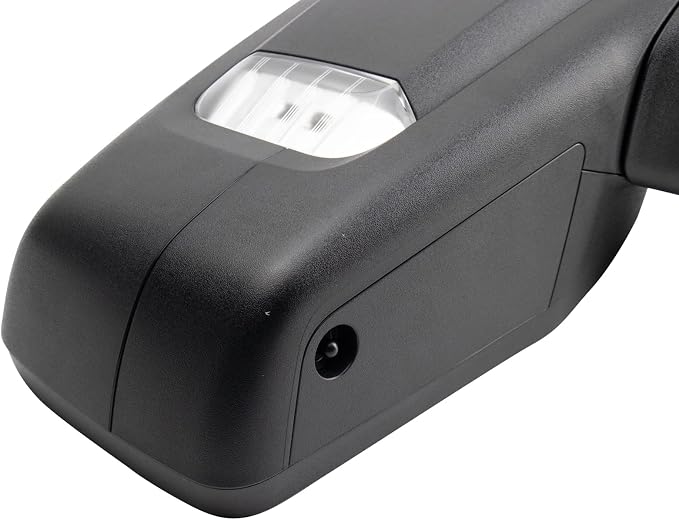 Passenger Side Mirror Assembly Power Heated Puddle Light Blind Spot Temp Sensor Textured Black Compatible with 2019-2025 Chevrolet Silverado 1500 2022 Silverado 1500 LTD