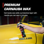Speed Wash - Waterless Wash & Wax Spray - High-Performance Car Care, Exterior Cleaning Solution with Carnauba Wax - Works on All Surfaces, for All Car Types - 16 oz. (2 pack)