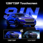 8Core 4G+64G Car Radio for Ford Escape 2013-2019: Upgrade Android 15 9" 1280 * 720P Touchscreen Stereo Head Unit CarPlay Android Auto, BT, WiFi 6, GPS, AM, FM, RDS, 36EQ, SWC, 1080P Backup Camera