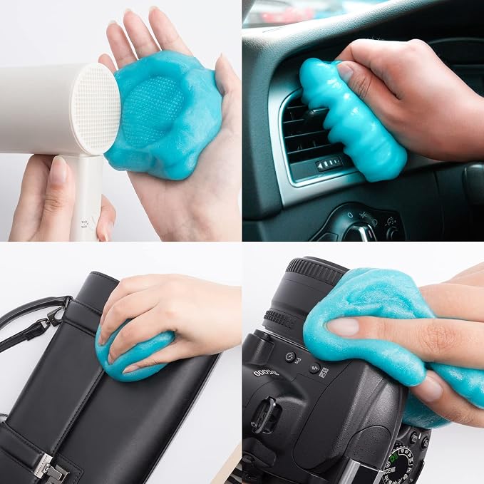 Keyboard Cleaning Gel, 7oz Universal Cleaning Gel for Keyboards Electronics Dust Cleaner for Car, Laptop, Air Vents