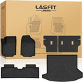 Floor Mats & Cargo Liner with Backrest Mat 2025 2026 2027 for Chevy Equinox/GMC Terrain (Not for Equinox EV), All Weather TPE Custom Fit Floor Mats, Car Mats Full Set for Equinox/Terrain