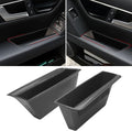 Compatible with Mercedes Benz C Class Door Storage Box W204, 2 Pcs Door Handle Pocket Storage Box Insert for C300 C400 C63 2008-2014 (for Sedan Only, Not for Coupe)