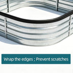 Rubber Edge Trim Black, U Channel PVC Plastic, Metal Sharp Edge Protector Fit for 0.09", Length 26 Feet (8 Meter)