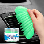 Car Cleaning Gel Car Cleaning Putty Car Putty Car Interior Cleaner Car Slime Car Detailing Kit Car Accessories Gifts for Men Women Stocking Stuffers Green