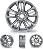 New 17x7" 17 Inch Premium Aluminum Alloy Wheel Rim Fits for 2015 2016 2017 Toyota Camry, OEM Design, Alloy Replacement Wheel, Direct Fit, Super Duty Car Rims Replacement, OE Stock Specs