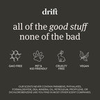 Drift Car Air Freshener - The Original Wood Air Freshener - Car Odor Eliminator - Long Lasting Scent - Auto Accessories - Metal Clip - Essential Oils - Clean Ingredients - Macadamia Swirl Starter Kit