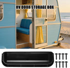 Door Organizer, Car Seat Side Storage Pocket, Waterproof Vehicle Accessory Rack With 8 Screws, Large Capacity Holder For Keys, Drinks, Tools, No-Drill Mount For Truck Trailer
