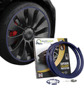 AlloyGator Purple Rim Protector for Car Wheels (Fits 12-24" Wheel Diameter) - Pack of 4 Premium Alloy Wheel Protector to Avoid Scratches & Scuffs - Adhesive Free Curb Rash Rim Protectors