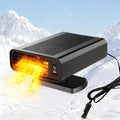 12V Portable Fast Heating Car Defroster and Defogger, 150W Car Heater for Windshield, 360° Heater Plug into Cigarette Lighter for Cars, SUVs, RVs