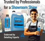 NANO SUDS Foaming Car Wash Shampoo 5 Gallons - Works with Foam Cannon, Foam Gun, Bucket Washes, Car Soap for Pressure Washer | Safe for Cars Trucks, Motorcycles, RVs & More | Fruity Scented, 640 Fl Oz (Pack of 1), Blue