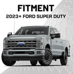 Bulletpoint RubiGrid Metal Dash Mount Phone Holder Multi-Device Mount Compatible with 2023+ Ford Super Duty (Spring-Loaded)