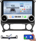 Car Stereo for Chevy Silverado GMC Sierra 2014-2018, Wireless CarPlay & Android Auto, 11.5 Inch QLED Touch Screen Radio Upgrade, GPS Navigation Head Unit, Bluetooth, Backup Camera