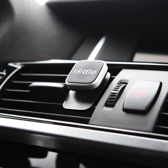 iTap Mini Magnetic Premium Air Vent Mount Holder for Easy Hands-Free Use, Secure Grip and 360-Degree Rotation for All Smartphones