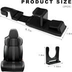 2 PCS Car Seat Headrest Hook, Strong Vehicle Headrest Hook Backseat Hanging Storage Holder, Auto Backseat Hanger Storage Organizer for Handbags Coats Purses Grocery Bags