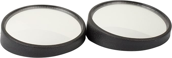Custom Accessories 71121 2" Blind Spot Mirror, (Twin Pack)