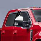 Voron Glass in-Channel Extra Durable Rain Guards for Ford F250 to F550 Super Duty 2017-2022 Crew Cab, Window Deflectors, Vent Window Visors, 4 Pieces - 201233