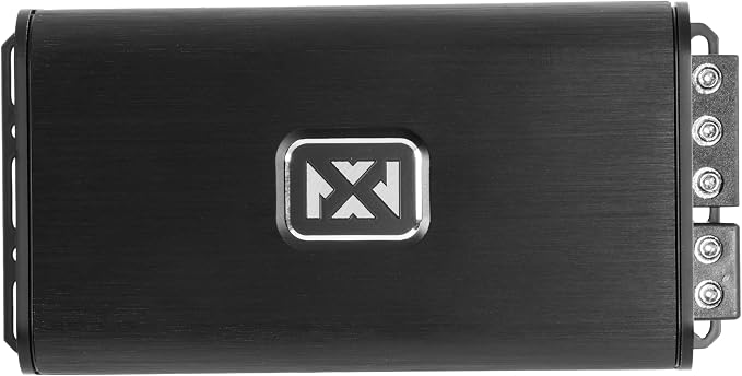 VADM1v2 Micro Class D Monoblock Amplifier – 600W RMS at 1 Ohm – Compact Car/Marine/Powersports Amp with Wired Bass Remote, 4-Way Protection, Subsonic & Low-Pass Filters