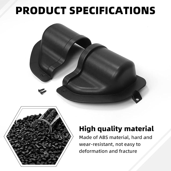 for JL Front Door Side Insert Storage Box Fit for 2018-2026 Jeep Wrangler JL JLU 2/4-Door, Door Organizer Pockets Cup Holders Interior Storage Expansion Accessories