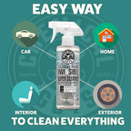 Nonsense Colorless & Odorless All Surface Cleaner - Interior Cleaner, Safe for Vinyl, Rubber, Plastic, Carpet, and Upholstery, pH Balanced, Residue-Free, Unscented, 16 Fl Oz, Pack of 2