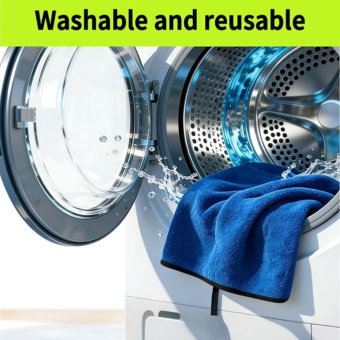 Towel Car Seat Cover Waterproof Blue for Truck SUV Front Seat Machine Washable - After The Gym, Runs, Swimming, Surfing