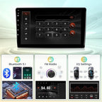 Car Radio for Toyota Tacoma 2005-2015 Stereo Replacement with Wireless Carplay Android Auto, 9'' Touchscreen Buit-in Bluetooth GPS Navigation WiFi Backup Camera Mic 2+32G