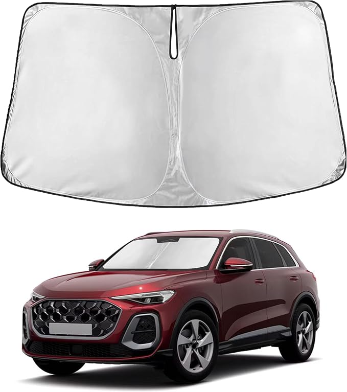 Windshield Sun Shade for Lexus NX 2015-2021 | Front Window Sunshade | Foldable Car Sun Protector | Blocks UV Rays & Keeps Interior Cooler