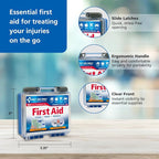 91249 On-The-Go All-Purpose Emergency First Aid Kit for Car, Travel, Home and Business, 105 Pieces