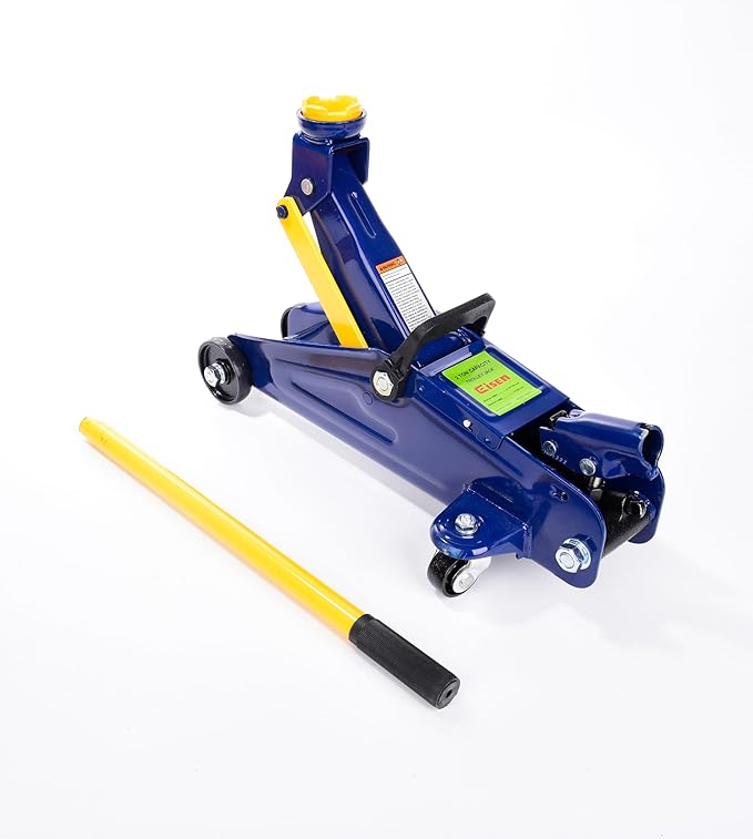 A A IN 2 Ton Heavy Duty Floor Jack,Hydraulic Low Profile Trolley Service Jack,Blue
