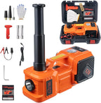 Electric Car Jack Kit with Hydraulic Lift 5-Ton, Tire Inflator Heavy-Duty 12V Floor Jack for Sedans,SUVs,MPVs & Trucks.Ideal for Tire Changes & Garage Repairs (Without Wrench)