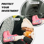 William Morris Willow Bough Sage Car Seat Back Kick Protectors Kick Mats With Storage Pockets For Vehicles To Protect From Dirt Mud Scratches 2 Pack