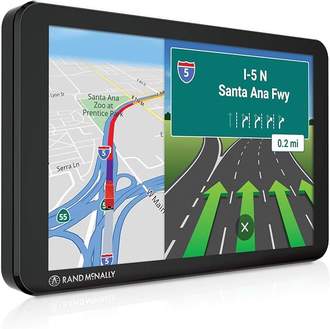 TND 550 5-inch GPS Truck Navigator with Industry's Best Custom Trucking Routes, Rand Navigation 2.0, Download 2025 Maps