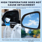 Blind Spot Mirrors - 2 Pack Heart HD Glass Frameless Convex Rear View Mirror with Wide Angle Adjustable Stick for Cars, Trucks, And Motorcycles Stuff Rearview Mirror Accessories Decor