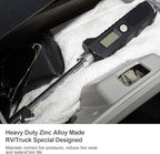 Digital Tire Pressure Gauge 230 PSI Heavy Duty Dual Head Stainless Steel Made for Truck and RV with Backlit LCD and Flashlight Car Accessories
