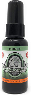(Money, 1 Pack) Concentrated Air Freshener for Room and Car Spray - Oil-Based Diffuser Spray Bottle - Long-Lasting Bathroom Spray, Car Freshener, & Odor Eliminator Spray