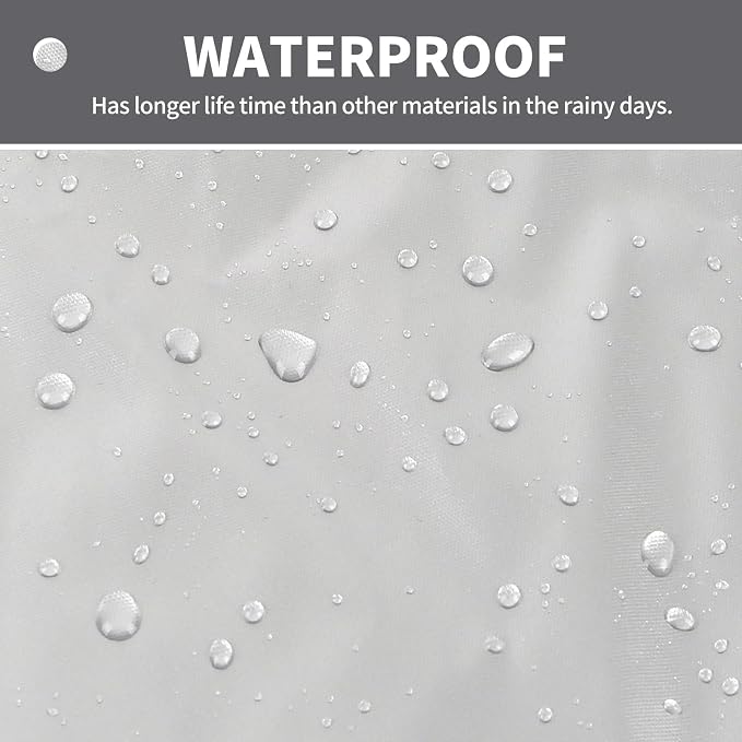 Silver RV Windshield Cover for Ram ProMaster 2014-2026 | Fits ProMaster 1500 2500 3500 Van, Hail Protector, Waterproof Snow Cover