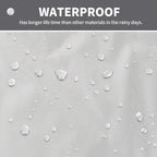 Silver RV Windshield Cover for Ram ProMaster 2014-2026 | Fits ProMaster 1500 2500 3500 Van, Hail Protector, Waterproof Snow Cover