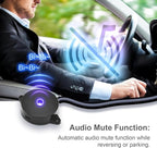 PS01 Car Front Parking Sensor Kit with Buzzer,4 58KHz OE Standard Sensors,Radio Mute & Bull-bar Recognition Function,Detection Distance(13~39 inch)