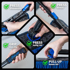 Car Duster Exterior - Wax Treated Cotton & Extendable Handle | Aluminum Alloy Handle Scratch Free Cleaning Brush for Cars, Trucks, SUVs, RVs, Motorcycles | Waterless Dust & Pollen Remover