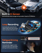 2.7K Dash Cam Front A500S, 1944P Dash Camera for Cars with Sony IMX335, Dashcam Built-in WiFi GPS, Optional Rear Dashcam, ADAS, 2'' IPS LCD Screen, 24H Parking Mode, WDR, Super Night Vision