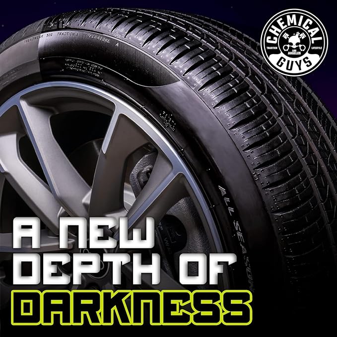 Galactic Black Wet Look Tire Shine Dressing, for a Whole New Level of Shine and Depth of Black, Safe for Cars, Trucks, Motorcycles, RVs & More, 32 fl oz