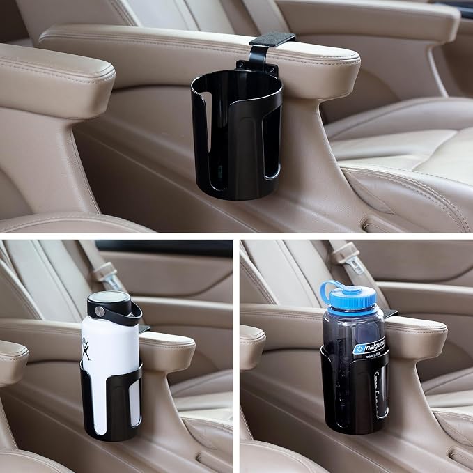 Large Car Door Cup Holder, Vehicle Armrest Cup Holder, Drink Holder for Truck