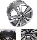New 18x8.5" 18 Inch Premium Aluminum Alloy Wheel Rim Compatible with Mercedes-Benz C300 C350 2015-2018, Rear Wheel Replacement, OE Direct Fit Replacement Rim