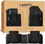 Floor Mats for Hyundai Tucson 2026 2025 2024 2023 2022 (Not for Hybrid & PHEV), Custom Fit TPE All Weather Floor Liners 1st & 2nd Row Car Mats Accessoires for Hyundai Tucson 2022-2026, Black