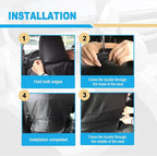 2 Pack Car Kick Mats Back Seat Protector, Seat Back Protector for Vehicles to Protect from Dirt, Mud and Scratches, Fits Most SUVs and Vans, Waterproof Oxford Durable Car Seat Back
